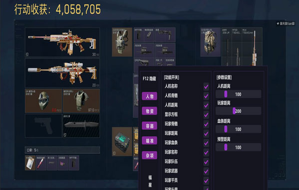 三角洲枪皮肤辅助工具软件效果